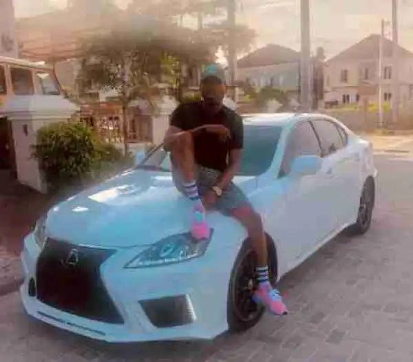 Mr 2kay Flaunts His Brand New 2015 Lexus 250  (Photos)